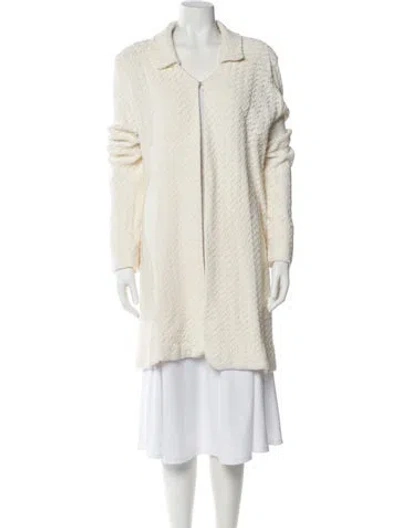 Pre-owned Pepa Pombo Coat In Neutral