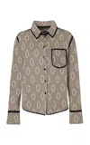 Pepa Pombo Diente De Leon Blouse In Multi