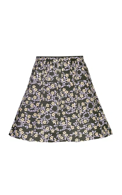 Pepa Pombo Dolce Mini Skirt In Green
