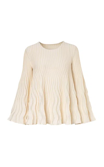 Pepa Pombo Emozione Top In Neutral