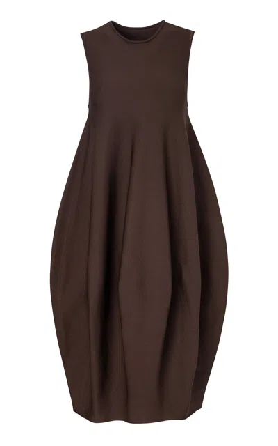 Pepa Pombo Felice Maxi Dress In Brown