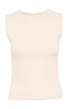 Pepa Pombo Julia Sleeveless Top In White