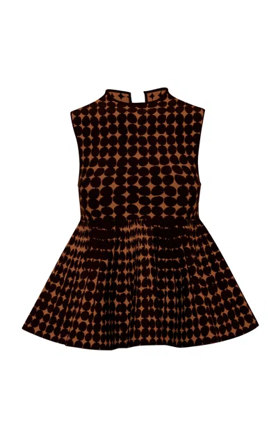 Pepa Pombo Kai Peplum Top In Brown