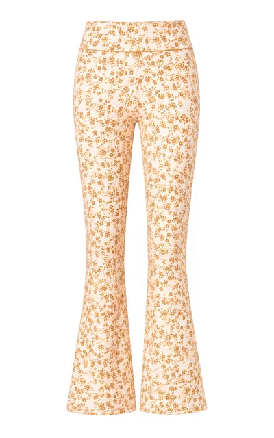 Pepa Pombo Lago Flare Pants In White