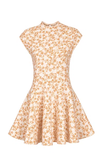Pepa Pombo Lecco Mini Dress In Brown