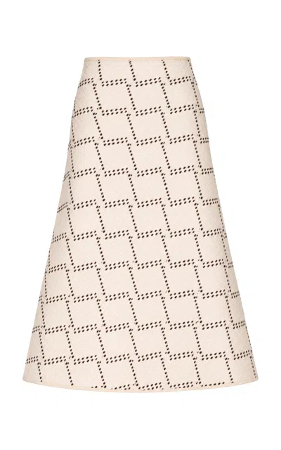 Pepa Pombo Nonna Maxi Skirt In White