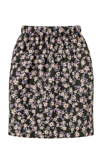 Pepa Pombo Onde Mini Skirt In Multi