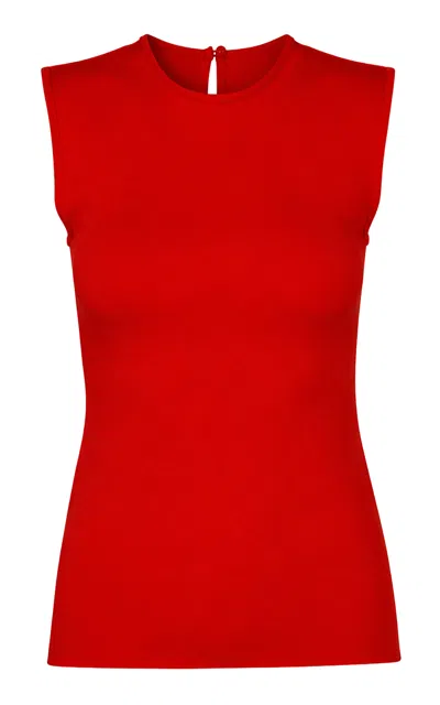 Pepa Pombo Plaza Top In Red