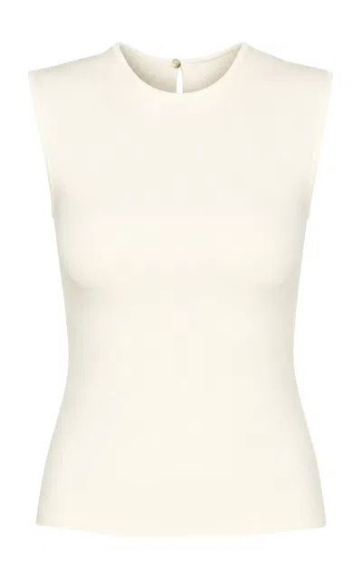 Pepa Pombo Plaza Top In White