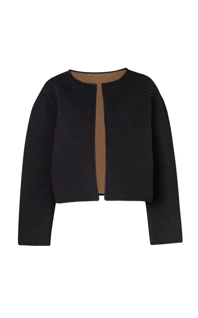 Pepa Pombo Roma Reversible Jacket In Brown