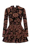 Pepa Pombo Sena Floral Top In Brown