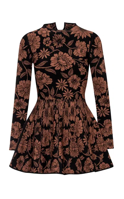 Pepa Pombo Sena Floral Top In Brown