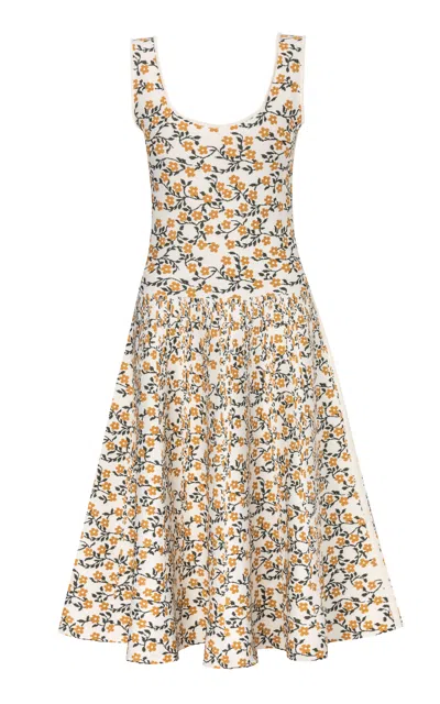 Pepa Pombo Volare Maxi Dress In White
