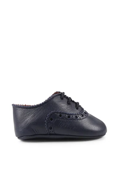 Pèpè Kids' Blue Lace-ups For Baby Boy