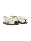 Pèpè Bow-embellished Sandals In White