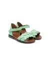 Pèpè Chloé Leather Sandals In Pink