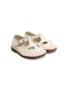 Pèpè Cut-out Leather Sandals In White