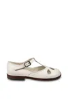 Pèpè Ivory Ballet Flats For Girl In White