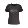 Pepe Jeans Black Cotton Sportswear In Gray