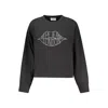 Pepe Jeans Black Cotton Women Sweatshirt In Black