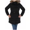 Pepe Jeans Black Polyester Coat In Black