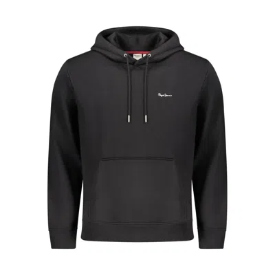 Pepe Jeans Black Polyester Men's Sweatshirt