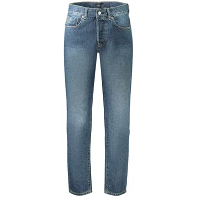Pepe Jeans Blu Cotton Men's Jean In Blue