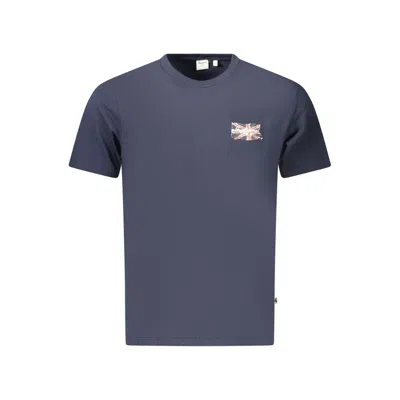 Pepe Jeans Blu Cotton Men's T-shirt In Blue