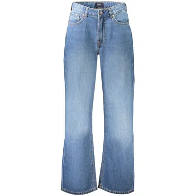Pepe Jeans Blu Cotton Women's Jeans In Blue