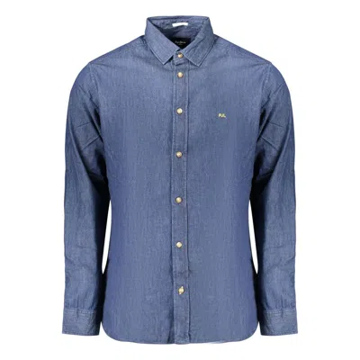 Pepe Jeans Blue Cotton Men's Shirt
