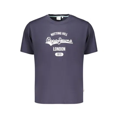 Pepe Jeans Blue Cotton Men's T-shirt