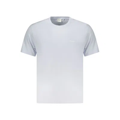 Pepe Jeans Blue Cotton T-shirt In White