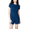 Pepe Jeans Blue Polyester Rompers In Blue