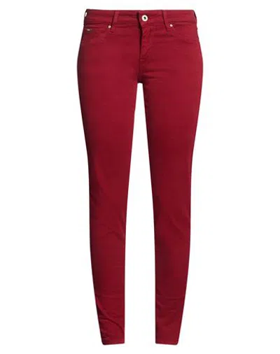 Pepe Jeans Bottomwear - Pants In Burgundy - Navy