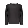 Pepe Jeans Black Cotton Sweater In Black