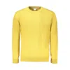 Pepe Jeans Yellow Cotton Sweater In Yellow