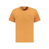 Pepe Jeans Orange Cotton T-shirt In Orange