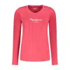 Pepe Jeans Cotton Women Women's T-shirt In Red