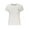 Pepe Jeans White Cotton Tops & T-shirt In White
