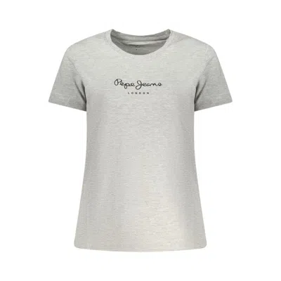 Pepe Jeans Gray Cotton T-shirt