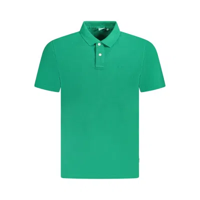 Pepe Jeans Green Cotton Polo Shirt
