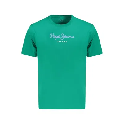 Pepe Jeans Green Cotton T-shirt