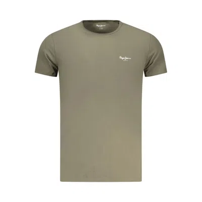 Pepe Jeans Green Cotton T-shirt In Multi