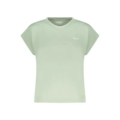 Pepe Jeans Green Cotton T-shirt In Multi