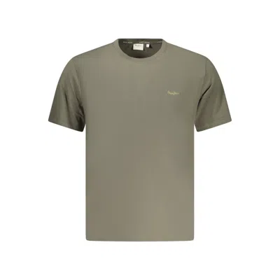 Pepe Jeans Green Cotton T-shirt In Gray