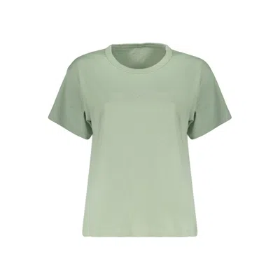 Pepe Jeans Green Cotton T-shirt In White