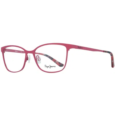 Pepe Jeans Ladies' Spectacle Frame  Pj1249 C352 Gbby2 In Red