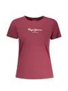 Pepe Jeans Logo-print T-shirt In Red
