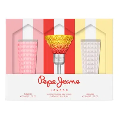Pepe Jeans London Ladies Cocktail For Her 3pcs Edt Gift Set Fragrances 8436611104585