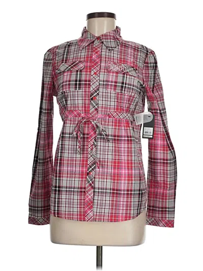 Pepe Jeans Long Sleeve Button Down Shirt In Pink
